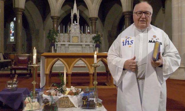 Święcenie pokarmów, ks. Ludwik Ryba SJ