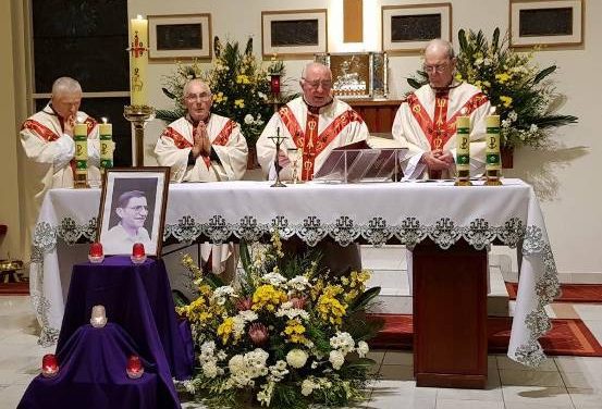 Msza św. za śp. o. Leonarda Kiescha SJ, Essendon