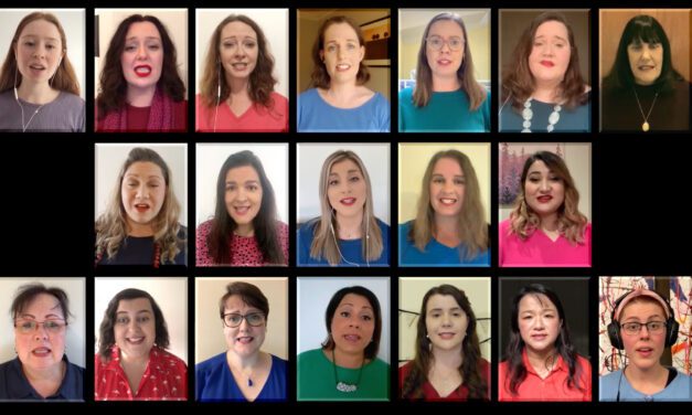 „Grace Notes Singers” w okresie pandemii ćwiczy „on line”
