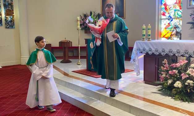 Msza św. na 50-te urodziny ks. Mariusza Hana SJ