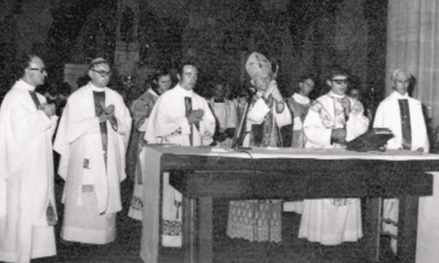 Niezwykłe archiwalne nagranie Mszy święceń kapłańskich,  25 marca 1973 roku