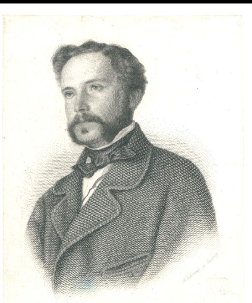 Kornel Ujejski. Staloryt Lammala Moritza z około 1850 roku. Biblioteka Narodowa. Domena publiczna.