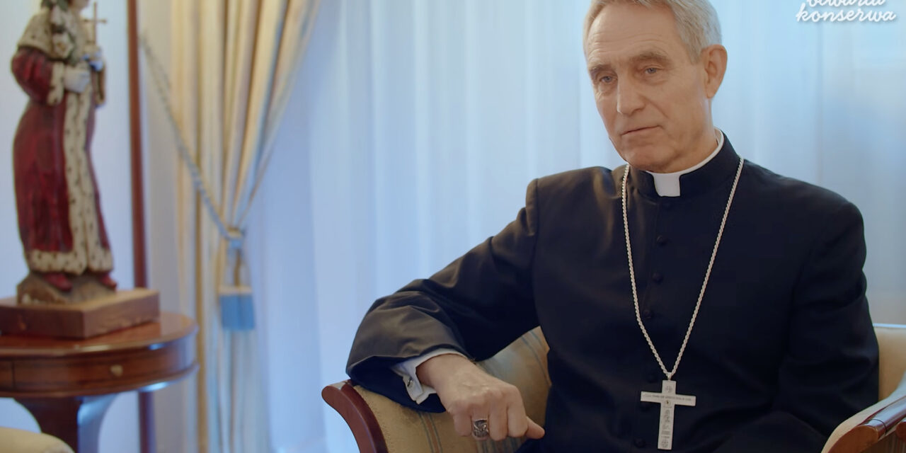 Jaki naprawdę był Benedykt XVI? Wywiad z osobistym sekretarzem papieża Georgiem Gänsweinem